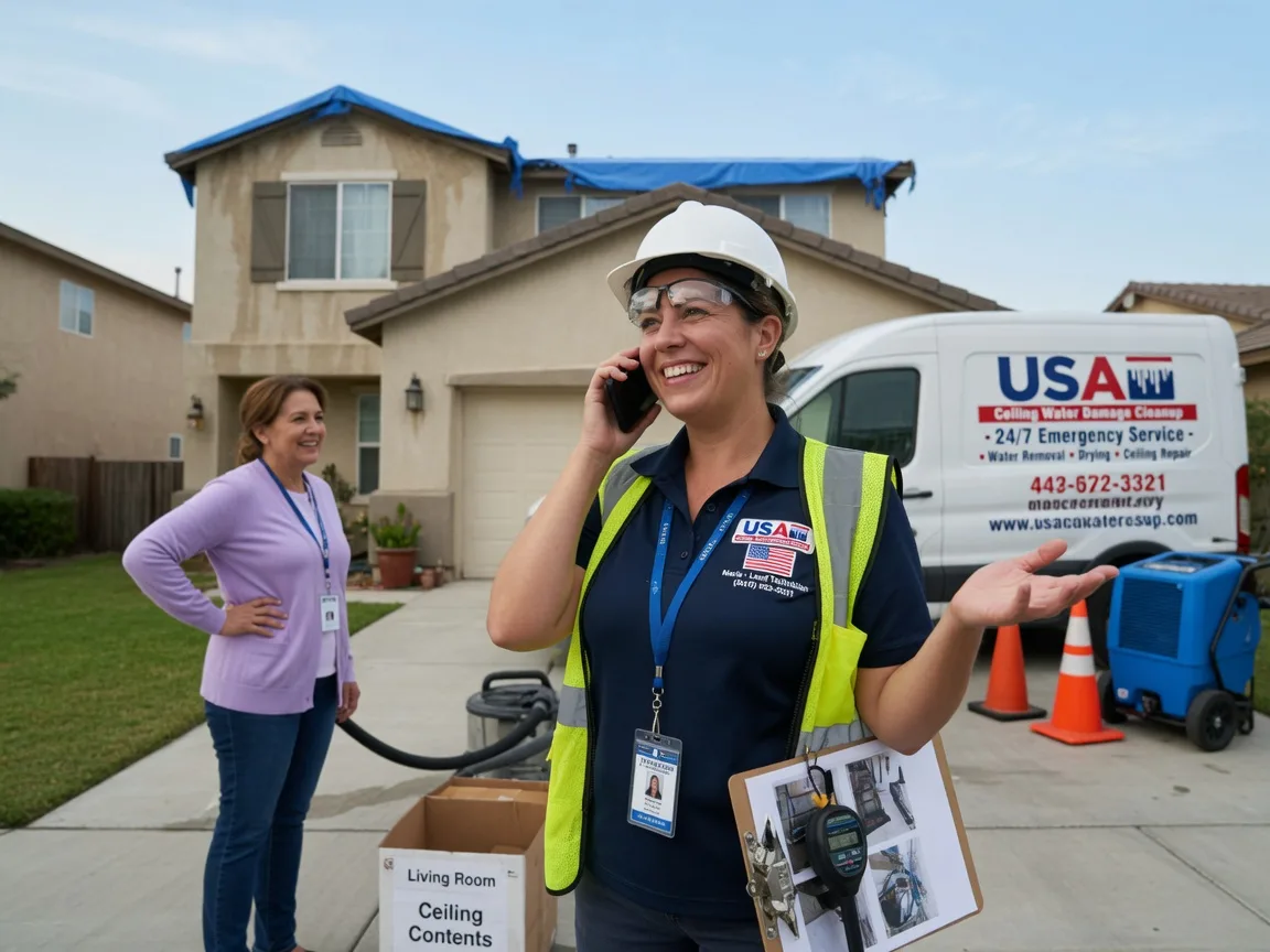 Ceiling Water Damage Restoration Upatoi, GA FAQs